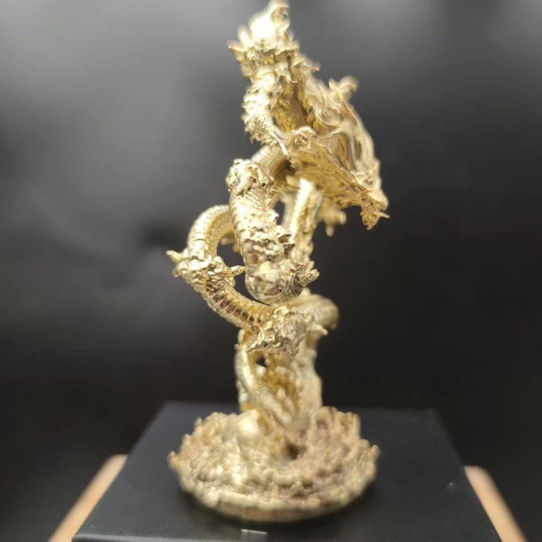 Amazon.co.jp: 神話 青龍 銅製品 装飾品 工芸品 美術品 置物 : ホーム